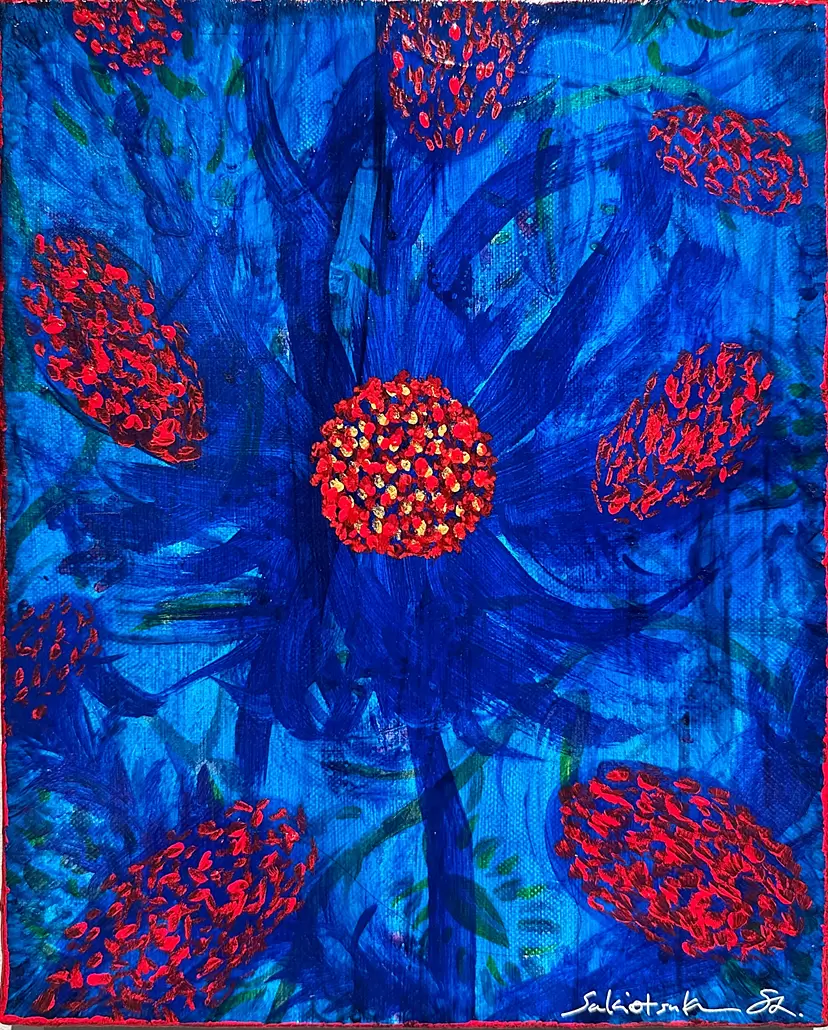 深い海の花 by SAKI OTSUKA | 現代アートの販売・通販 | ArtSticker