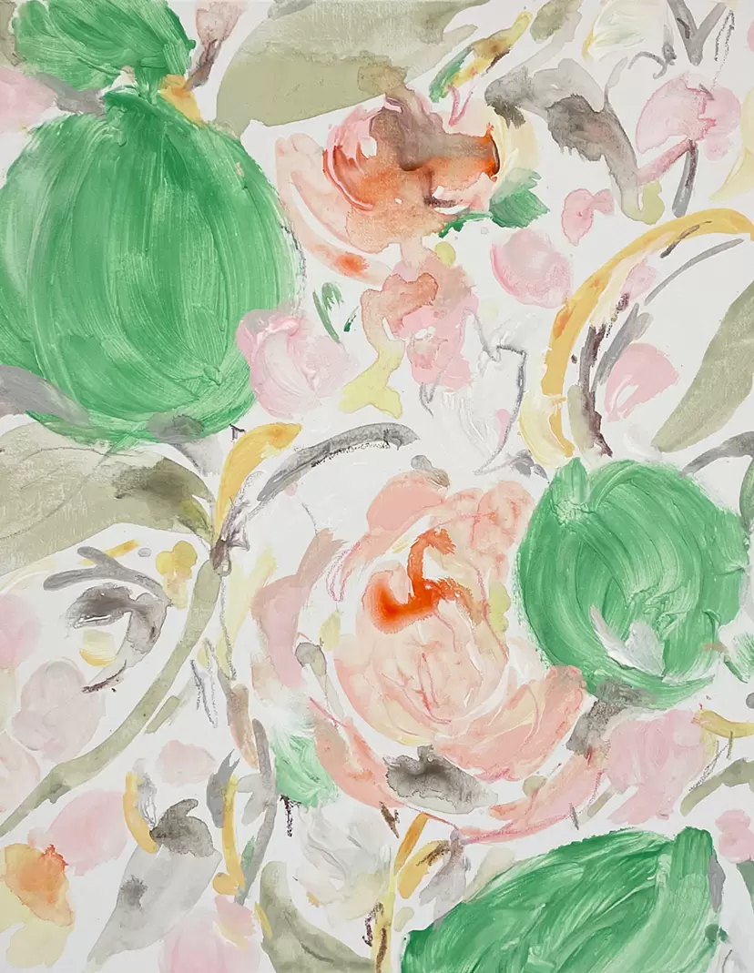 Dancing flowers No.72 by 川西郁美 | 現代アートの販売・通販