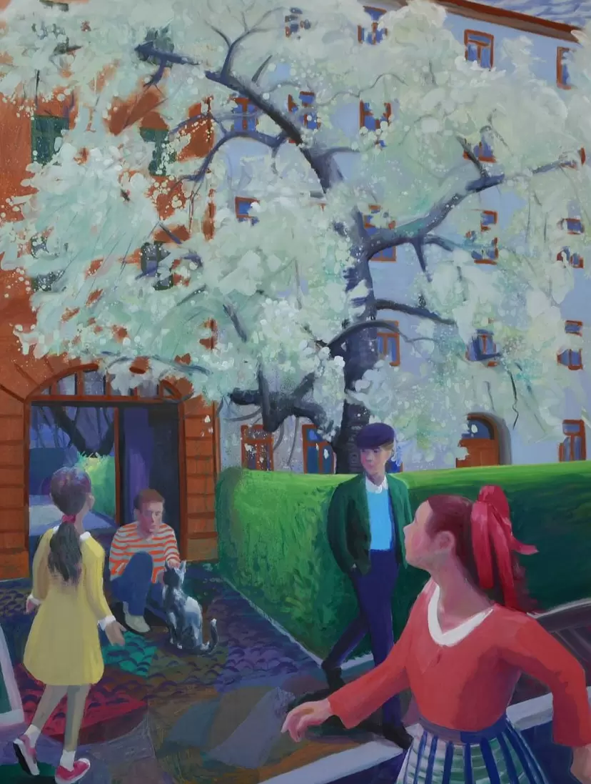 桜の木 by 古賀一樹 | 現代アートの販売・通販 | ArtSticker