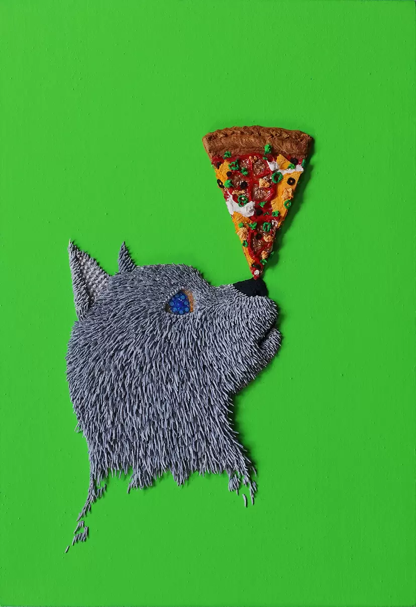Pizza and Cat _（Something On the Nose Series）