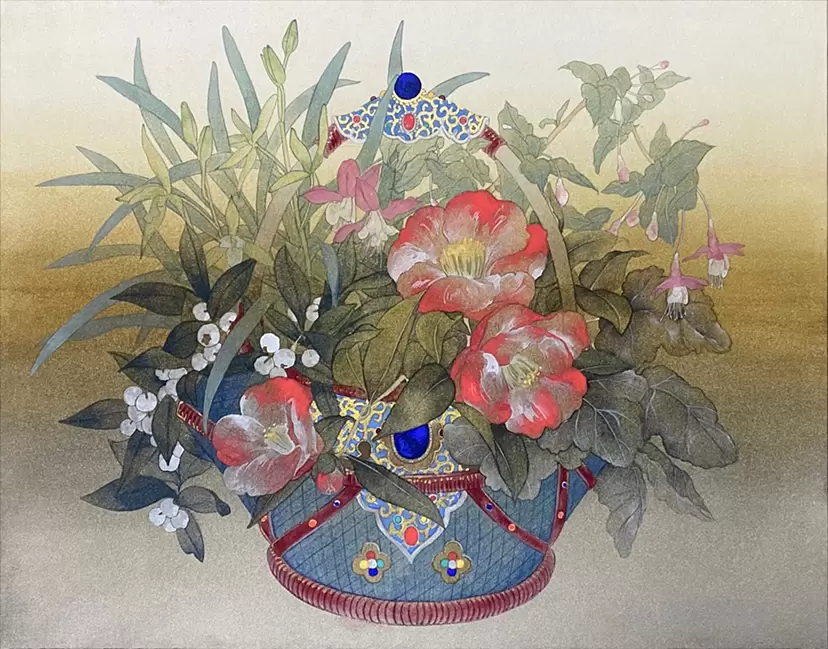 冬霞の華