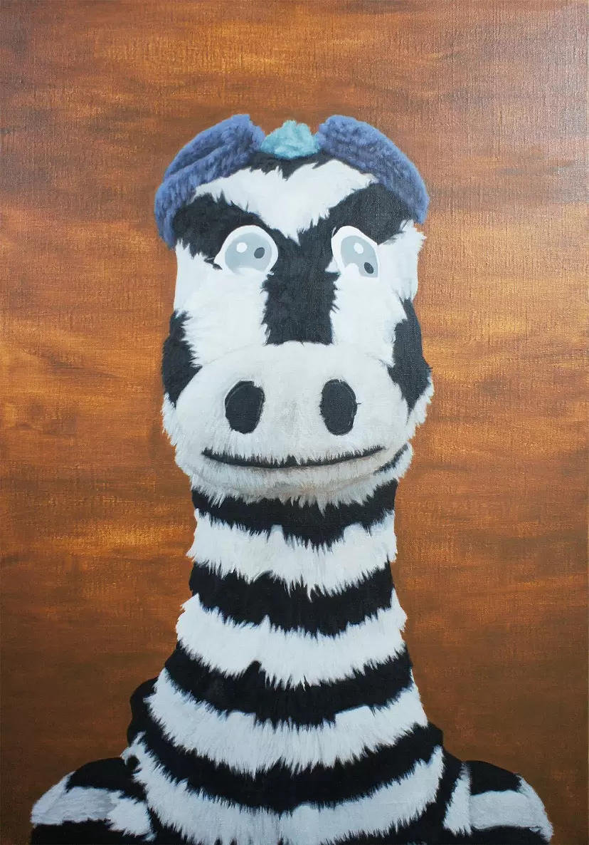 Zebra waiting