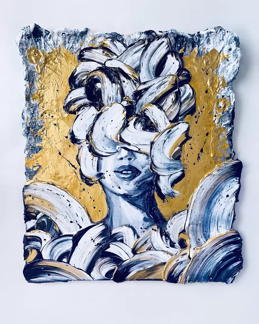 水彩画スペース・パルス No.3