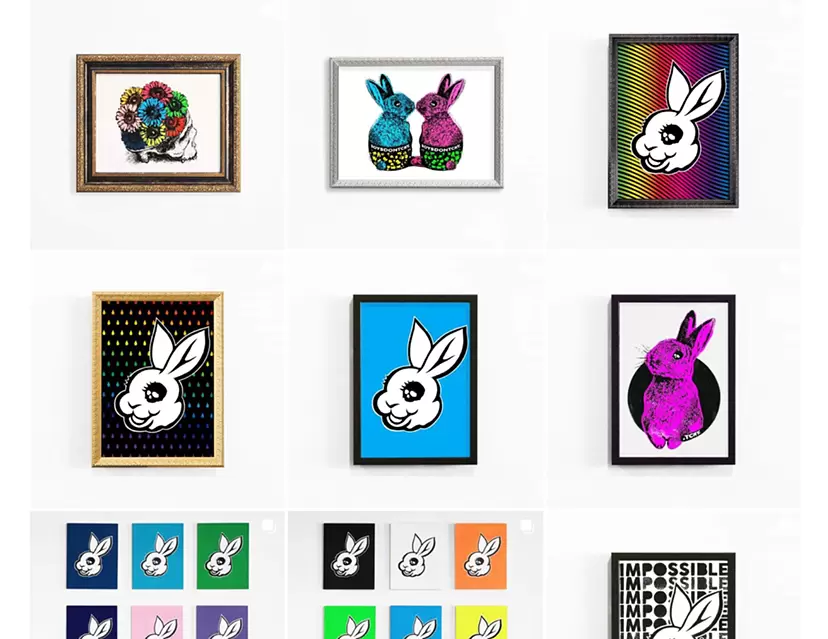 Madbunny UG シルクスクリーン BYSDNTCRY MADBUNNY のアート作品 | 現代アートの販売・通販 | ArtSticker