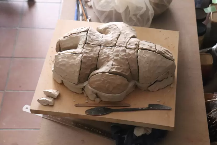 現代アート作品　松山賢　『抽象ガールと模様昆虫・赤』（A.R.） 松山 賢 のアート作品 | 現代アートの販売・通販 | ArtSticker