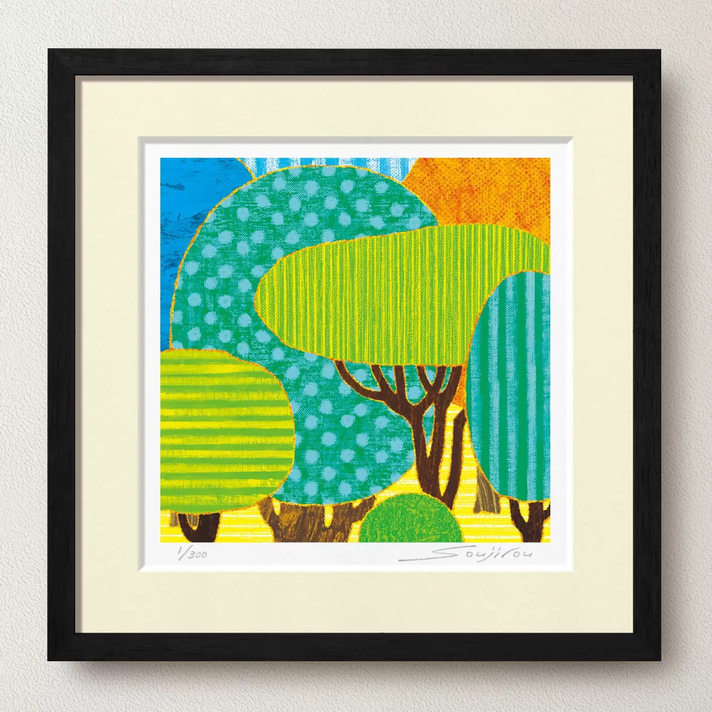 green forest（A-001・40角） by 藤谷壮仁郎（soujirou） | ArtSticker