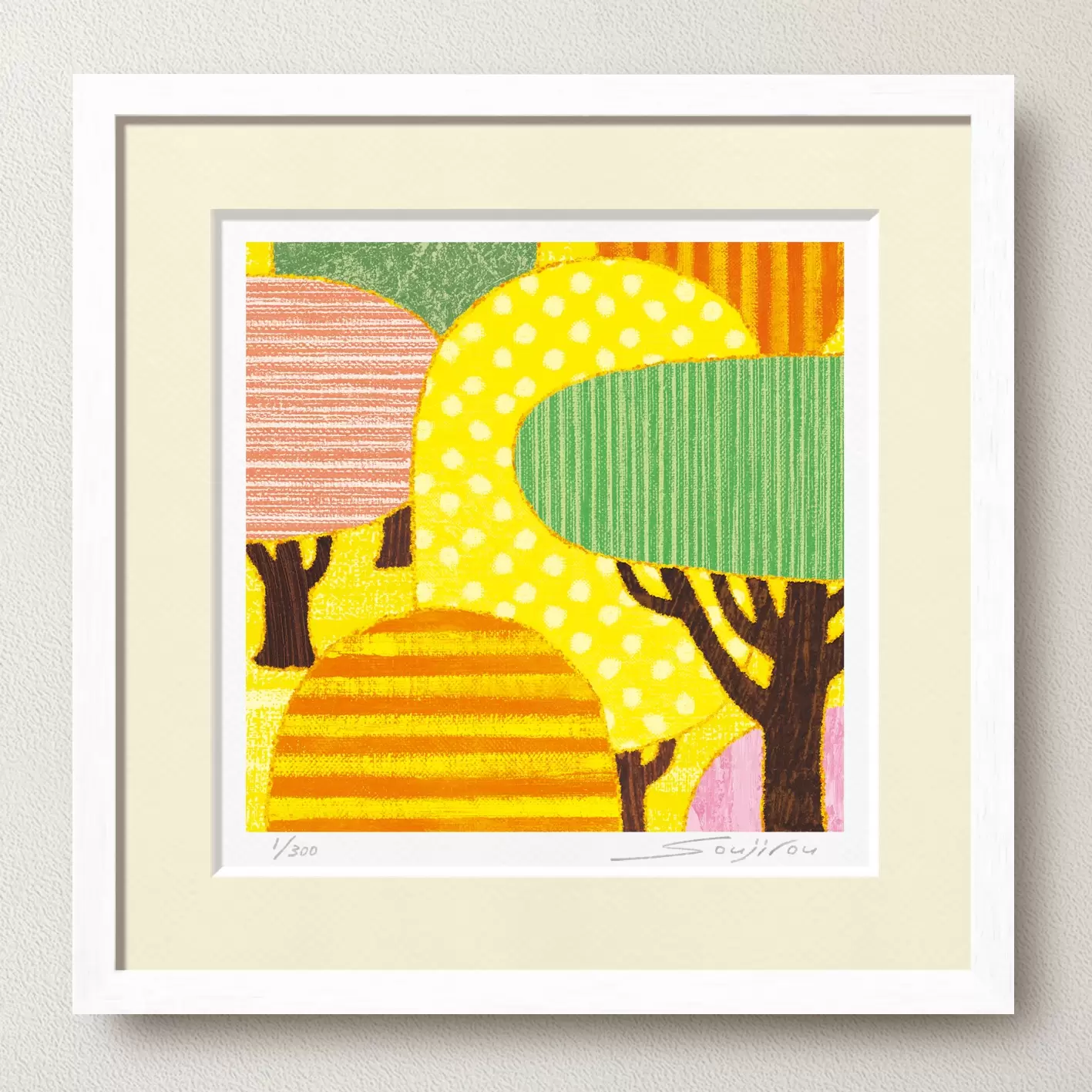 yellow forest（A-004・40角）