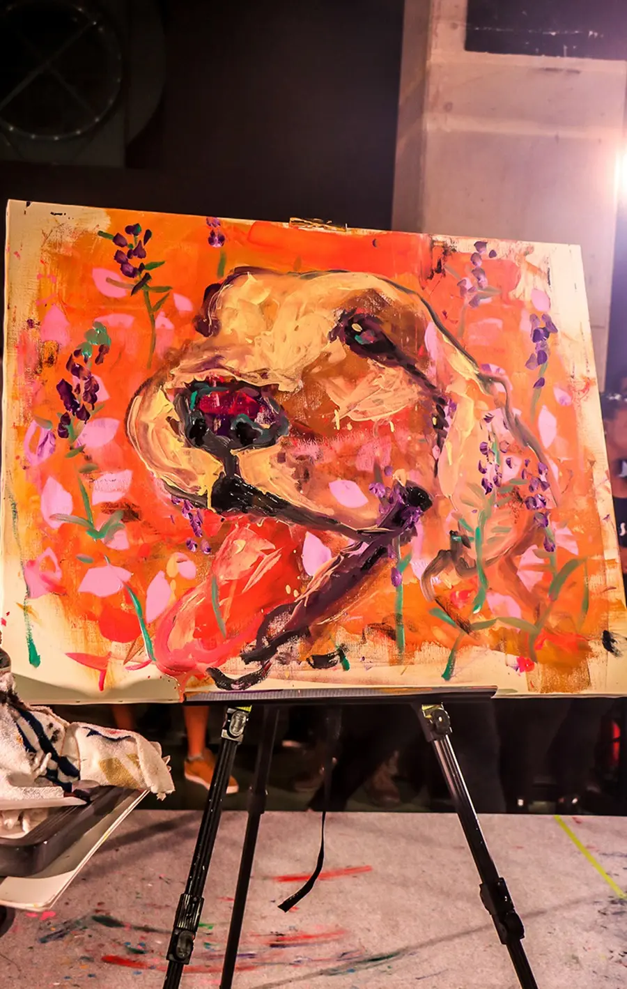 石川真衣@ART BATTLE Tokyo Vol.2 1st Battle