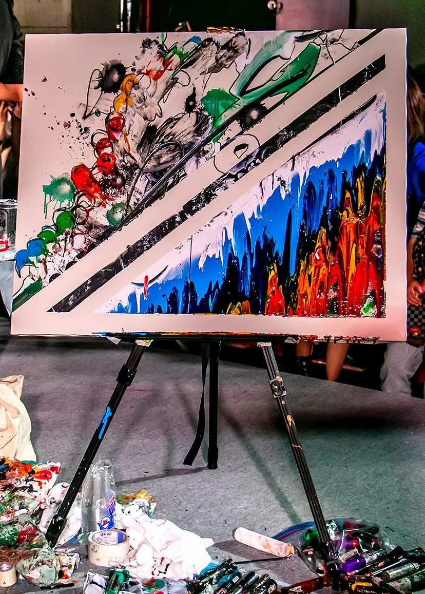 STONE63@ART BATTLE Tokyo Vol.2 Finalist by STONE63