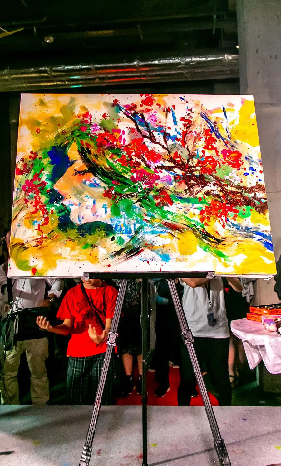 ColorhythmRisa@ART BATTLE Tokyo Vol.2. Finalist