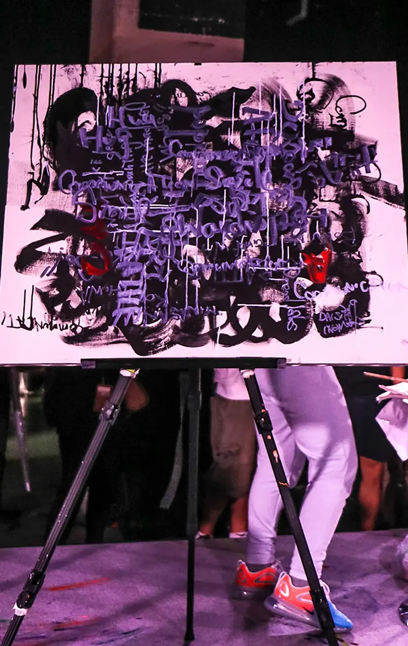 DAISUKE INOMOTO@ART BATTLE Tokyo Vol.2. 2nd Battle by DAISUKE INOMOTO