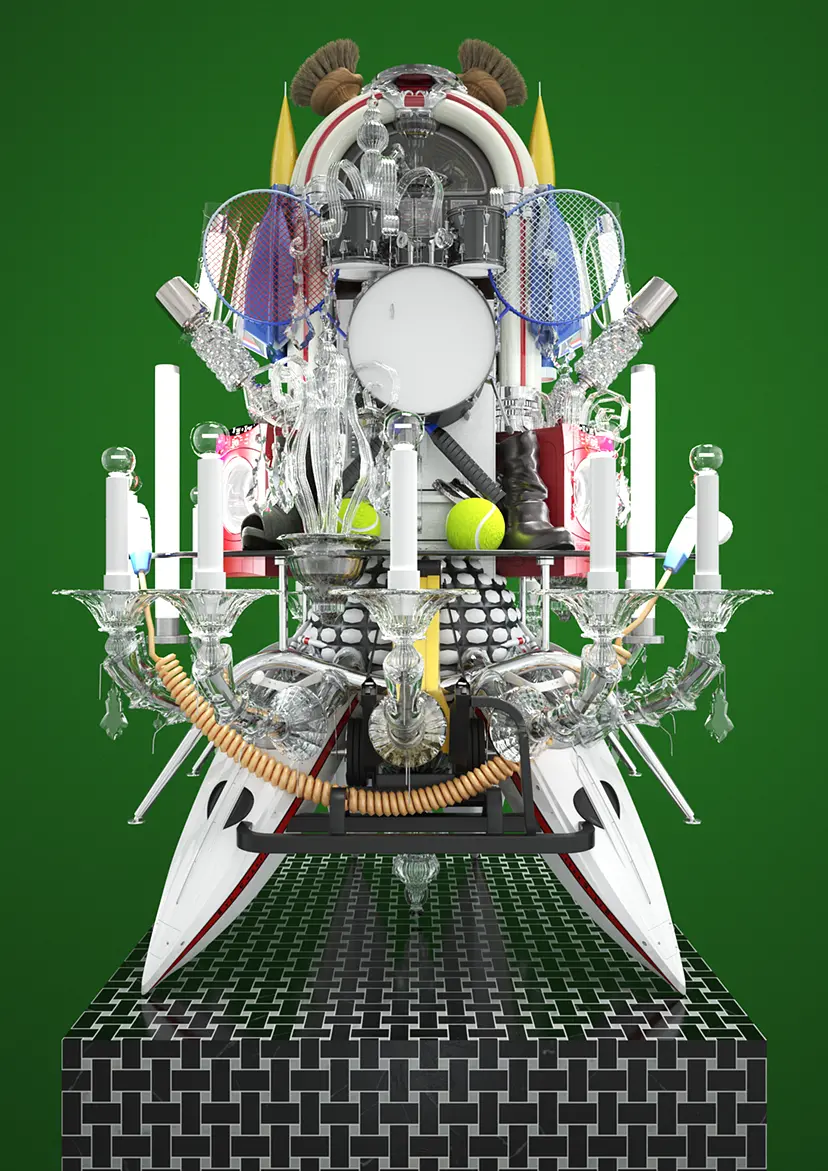 Space Ship by Naoya Hirata