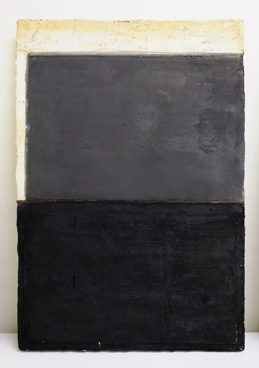 貴重　1988年　「夜明け」　8/19　高橋功　木版画　裏に自画像有り 貴重 1988年 「夜明け」 8/19 高橋功 木版画 裏に自画像有り