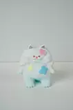 ペンキを浴びた猫