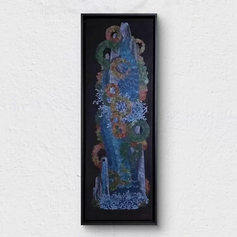 My emotion2022#23 音の滝 autumn by いちだ みなみ | ArtSticker