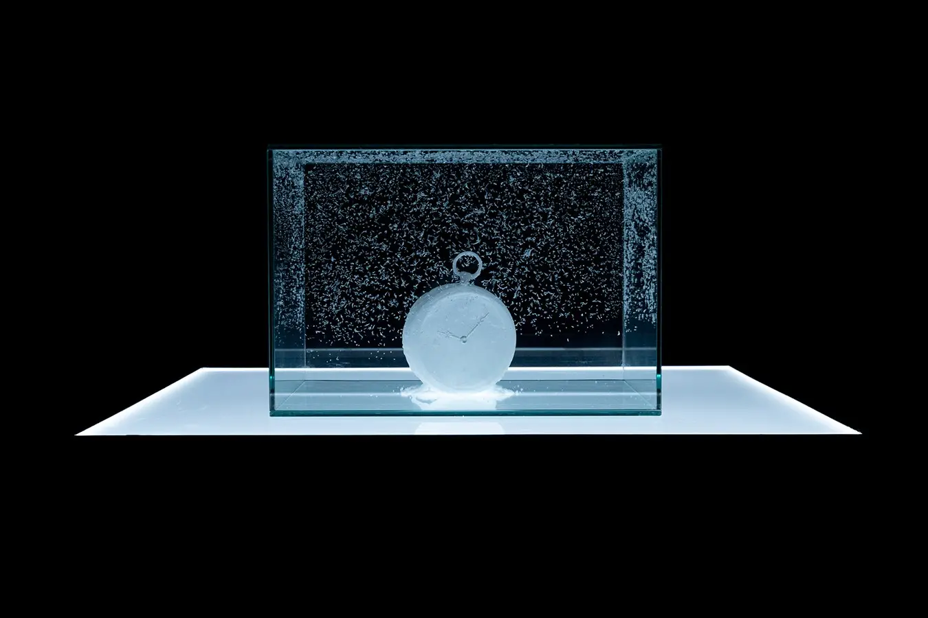 夜に降る景色 -時計-  "night voyage -clock-" 