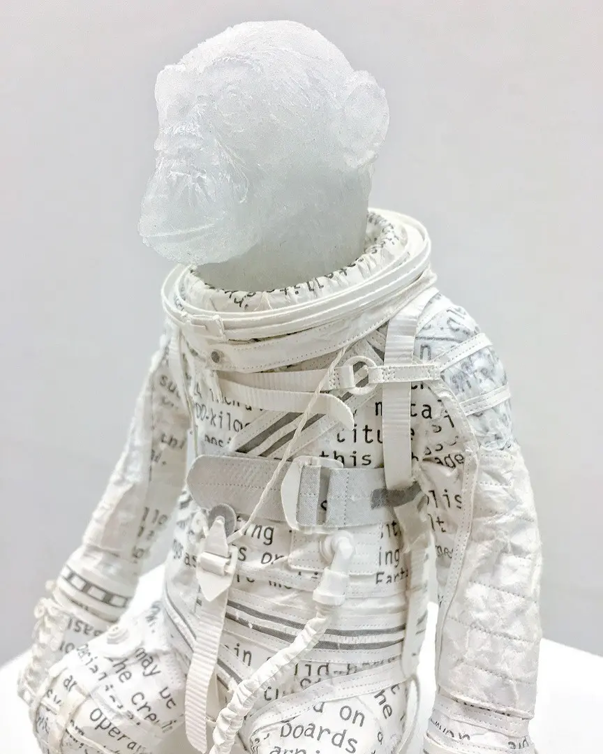 Ham the Chimp by 足立篤史 | 現代アートの販売・通販 | ArtSticker