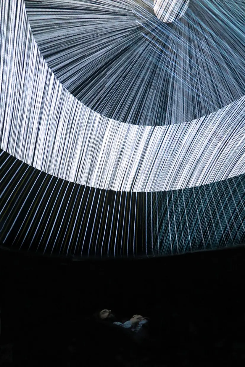 Intensional Particle Dome Installation by 梅田 宏明（Hiroaki Umeda）