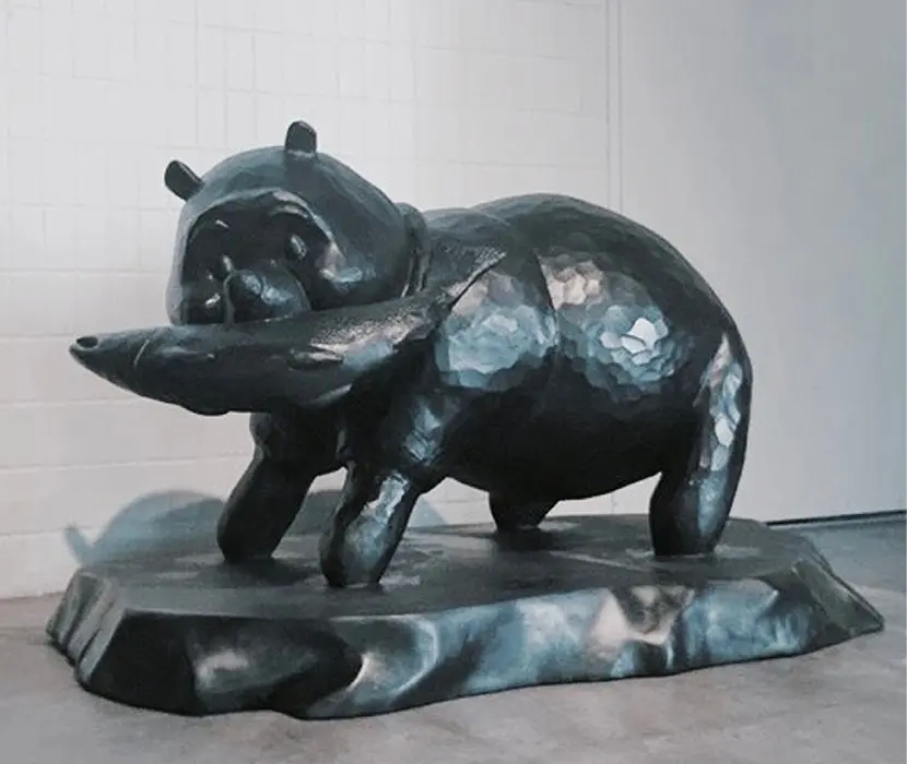 Wooden bear