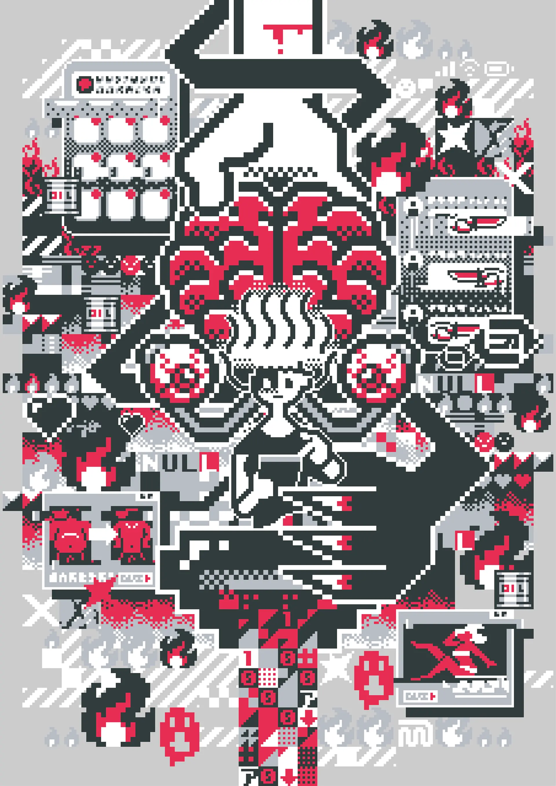 冷たい基盤に電気が走りledはチカチカ光る By Kenji Kishi 現代アートの販売 通販 Artsticker