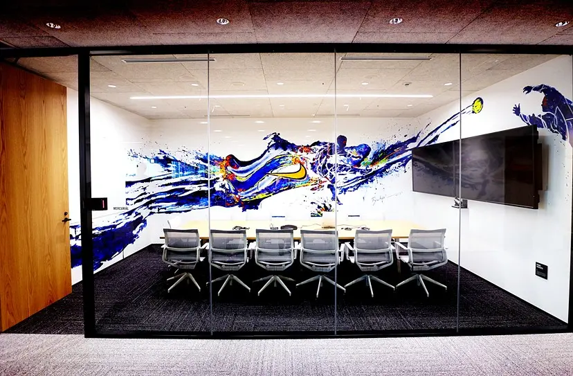 Mercurial wall painting by 山下 良平