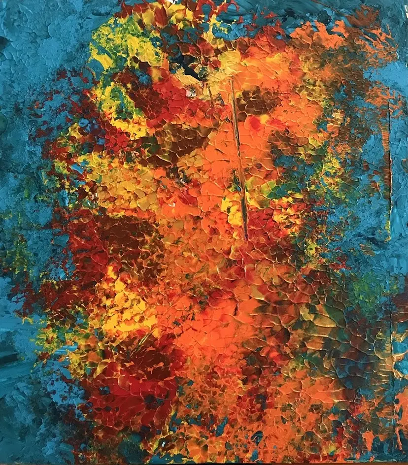 Improvisation 2019 #37 "Emerging Life Form 4" by ニール ストルネイカー