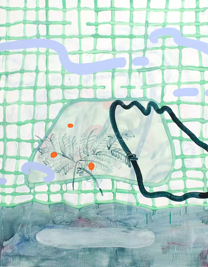 net, move, schoolyard by Yukiko NAKANO