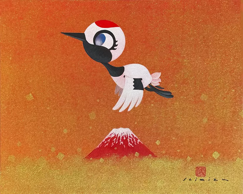 絵画 ★momorin★ Fiskars 929 A5 原画 ア−ト A4アートプリント 金木犀の香り A4-0434 | こばやしあや ネット