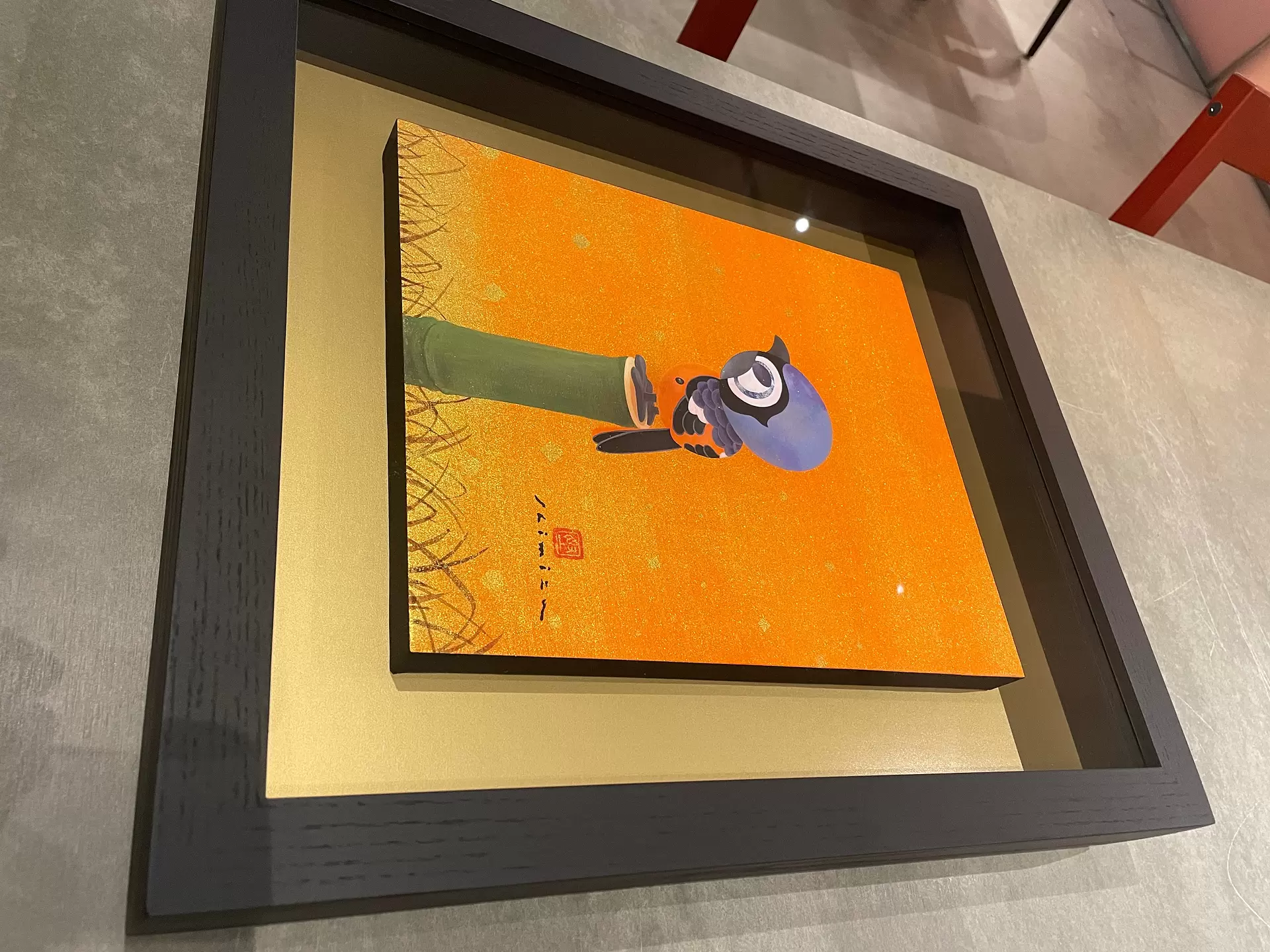 常鶲舞利鳥図 by 志水 堅二 | Online art store for contemporary art