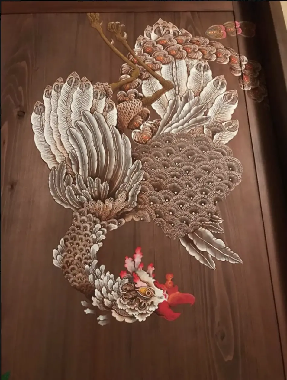あかりの宿 板戸絵（日光市）