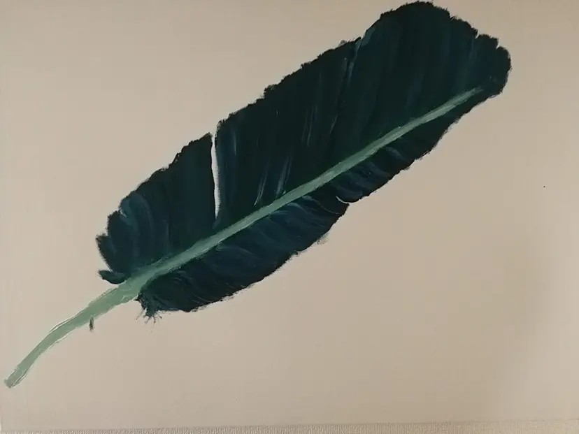 Solitary Feather by Connor Lawless