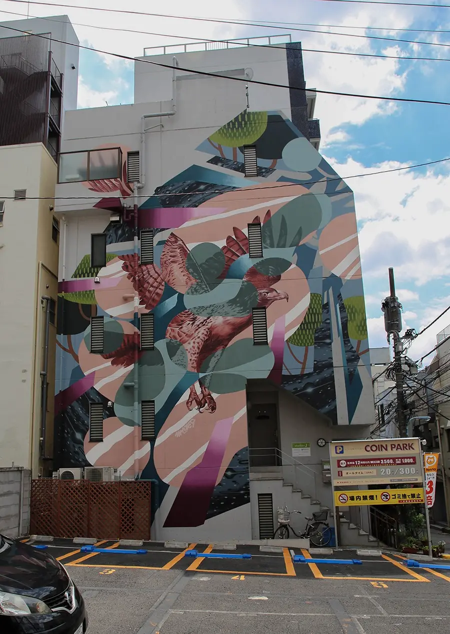 Koenji Mural City Project #4 by WHOLE 9 | 現代アートの販売・通販