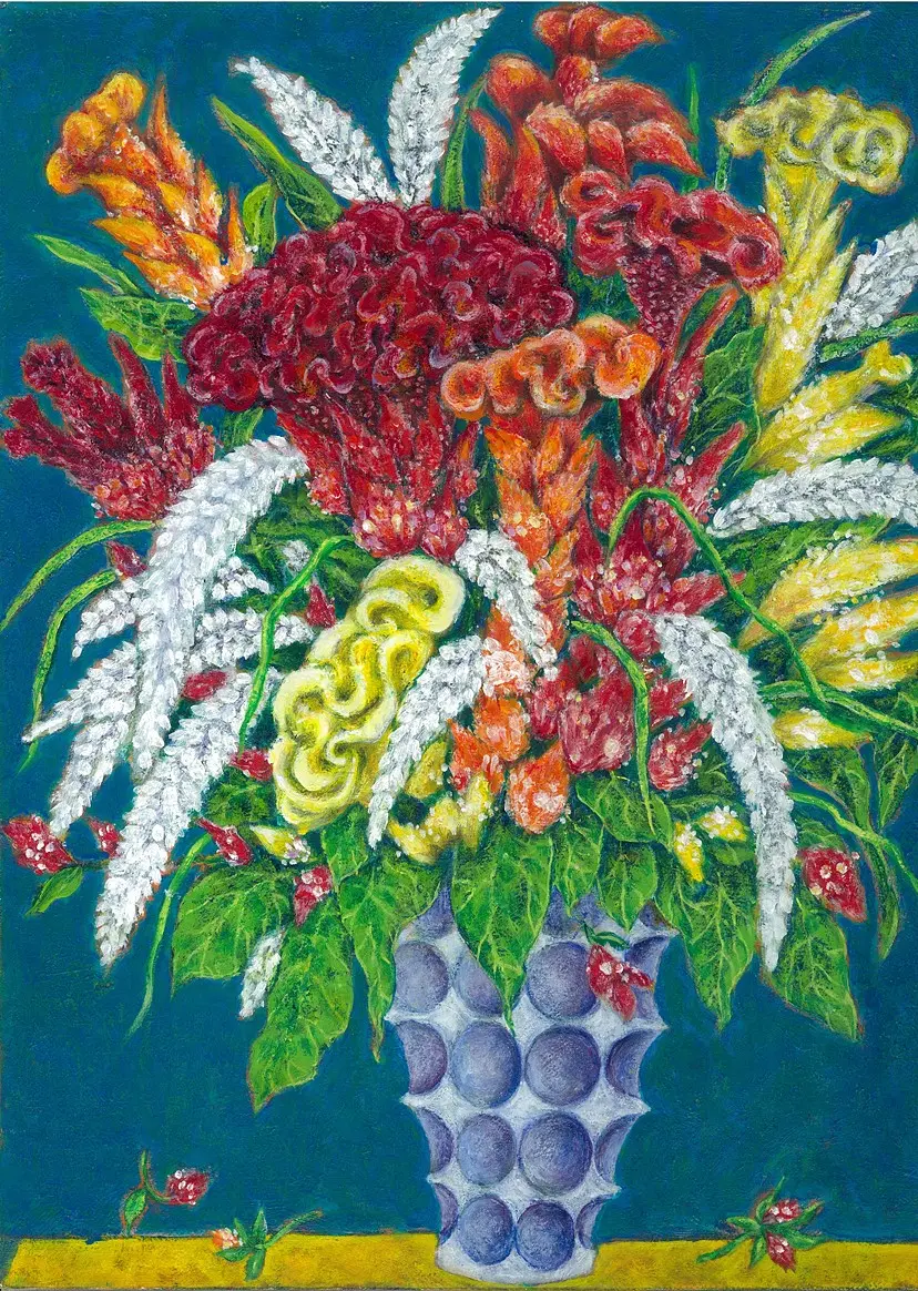 絵画 の花の 花の絵 すずらん アート 「巡る幸せを花束に」