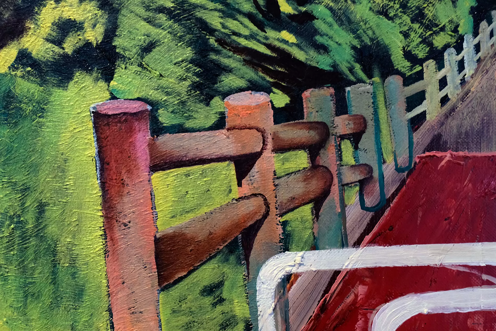 畑がある風景の一本道（国立市） by 深澤雄太 | 現代アートの販売