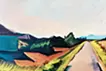 日野市の土手の道