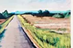 日野市の土手の道