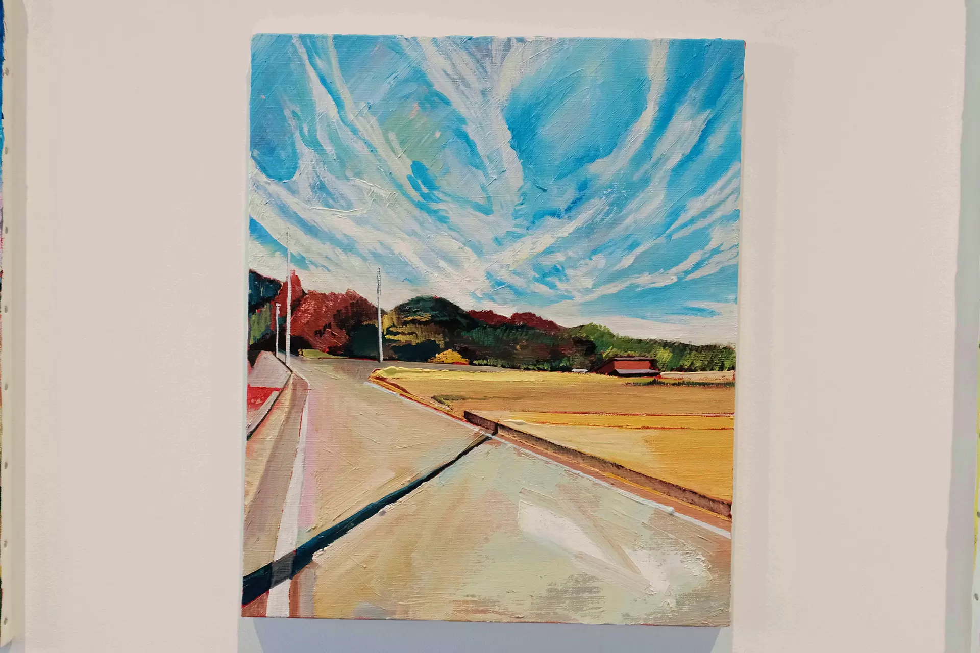 無名作家の風景画です 無名作家の風景画です ウズベキスタンの無名画家の風景画 現地で2024年