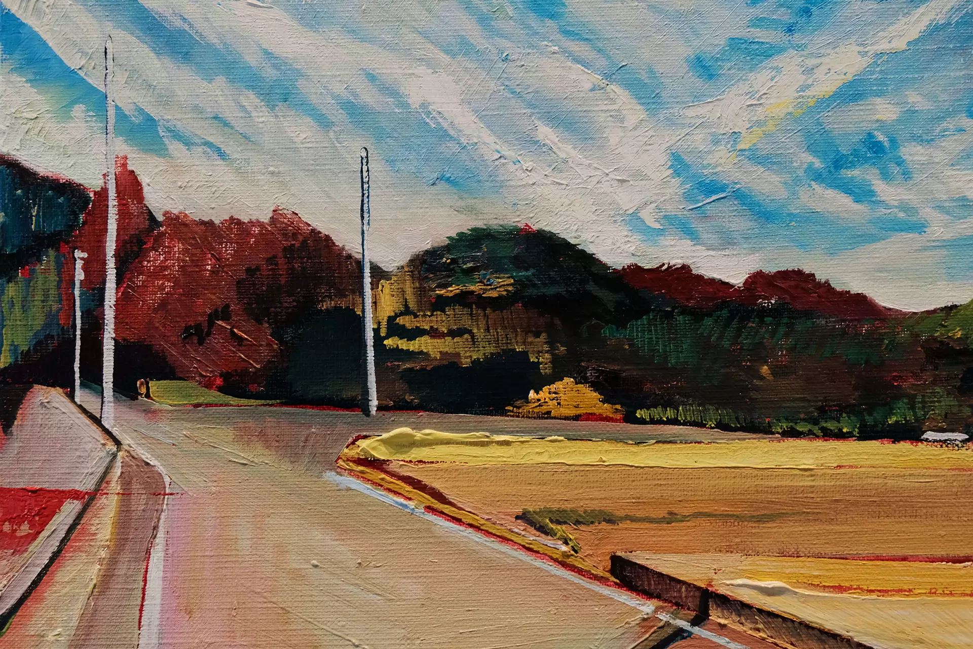 影が落ちる何でもない風景（国立市） by 深澤雄太 | 現代アートの販売