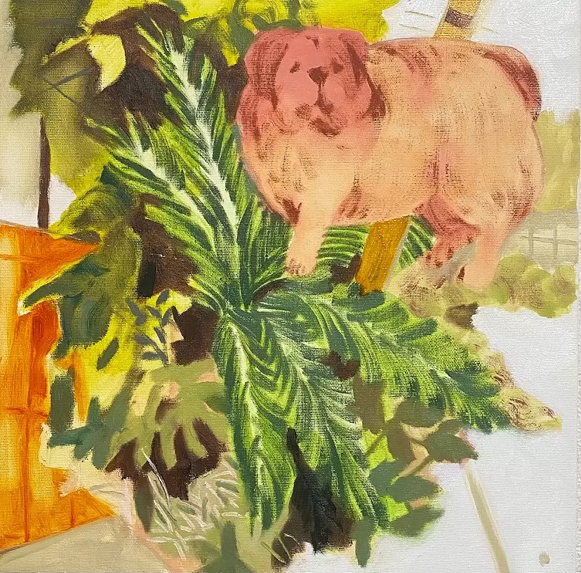 The fat dog by 泰樂　瑠花