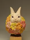 花咲けるウサギ