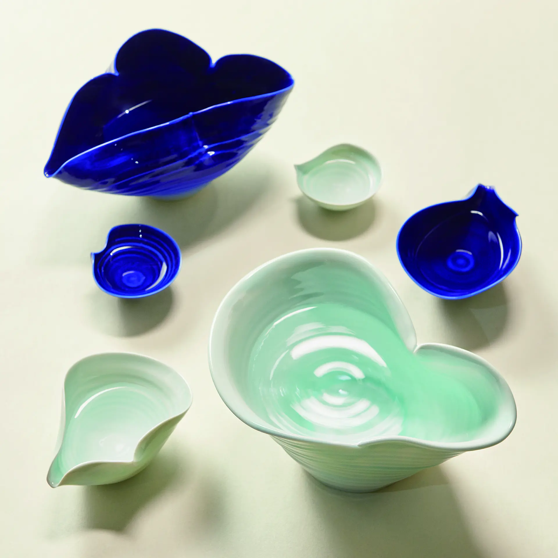 陶芸家　美術家　伊藤公象　酒器　酒杯　器　pearl blue 箱なし 陶芸家 美術家 伊藤公象 酒器 酒杯 器 pearl blue 箱なし icura