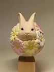 花咲けるウサギ