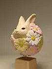花咲けるウサギ