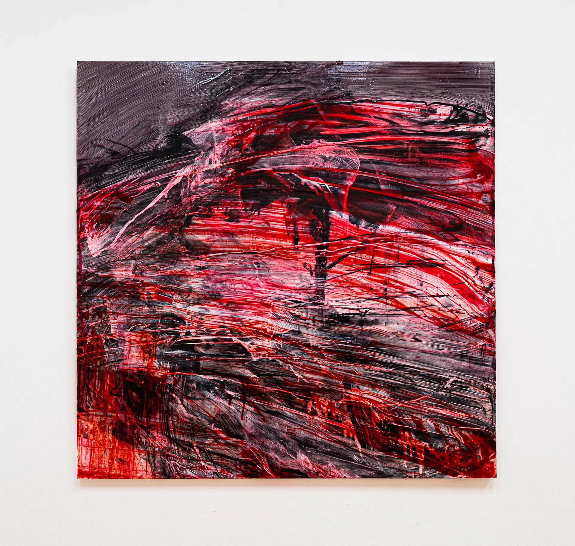 赤と白の爆風 by 横島 剛 | 現代アートの販売・通販 | ArtSticker