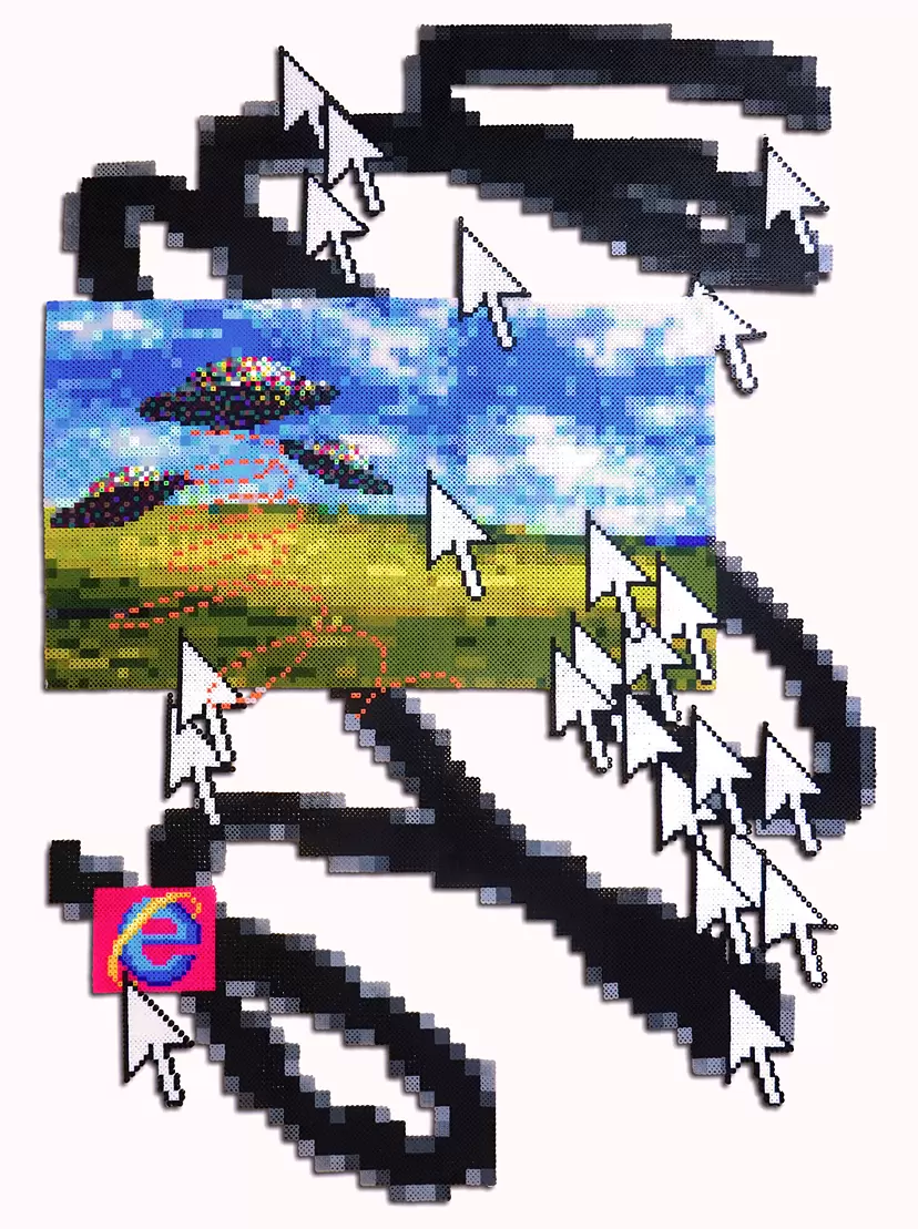 【一点物アート/手作り額入り】CONFUSE-混乱-【個性派アート】 Confuse by 沼田 侑香 | 現代アートの販売・通販 | ArtSticker