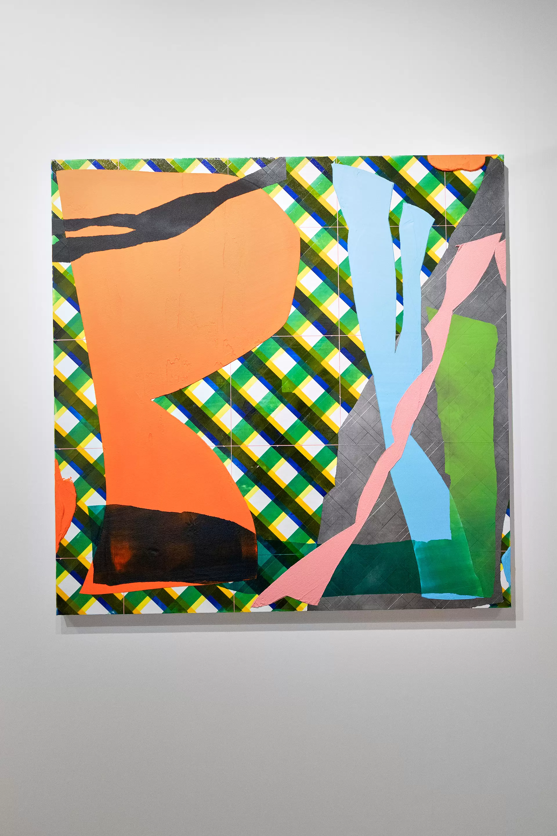 松岡柚歩的outline（check #208) | 當代藝術在線藝術商店