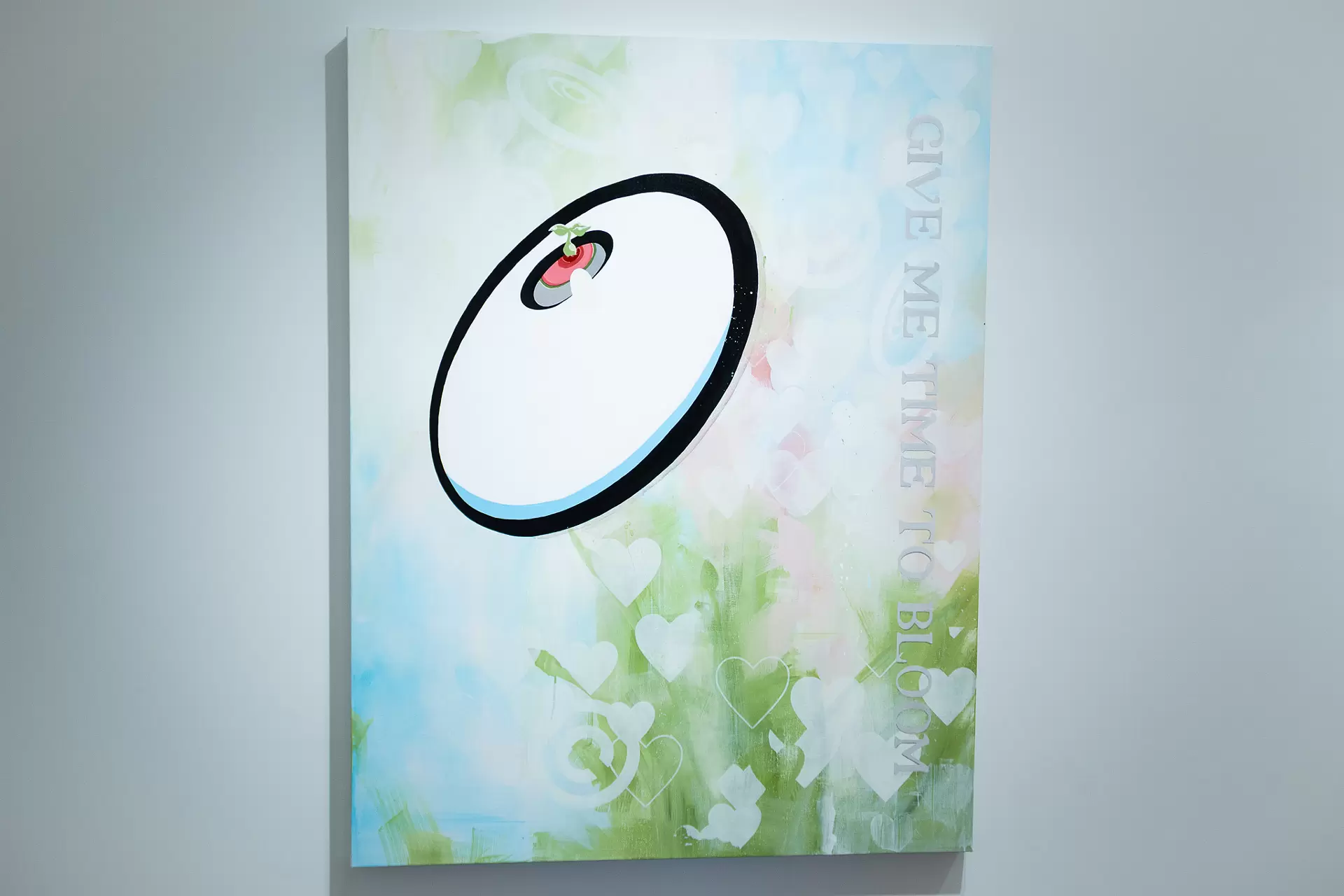 COIN PARKING DELIVERYキャンバス作品 シルクスクリーン GIVE ME TIME TO BLOOM by COIN PARKING DELIVERY | 現代アートの販売