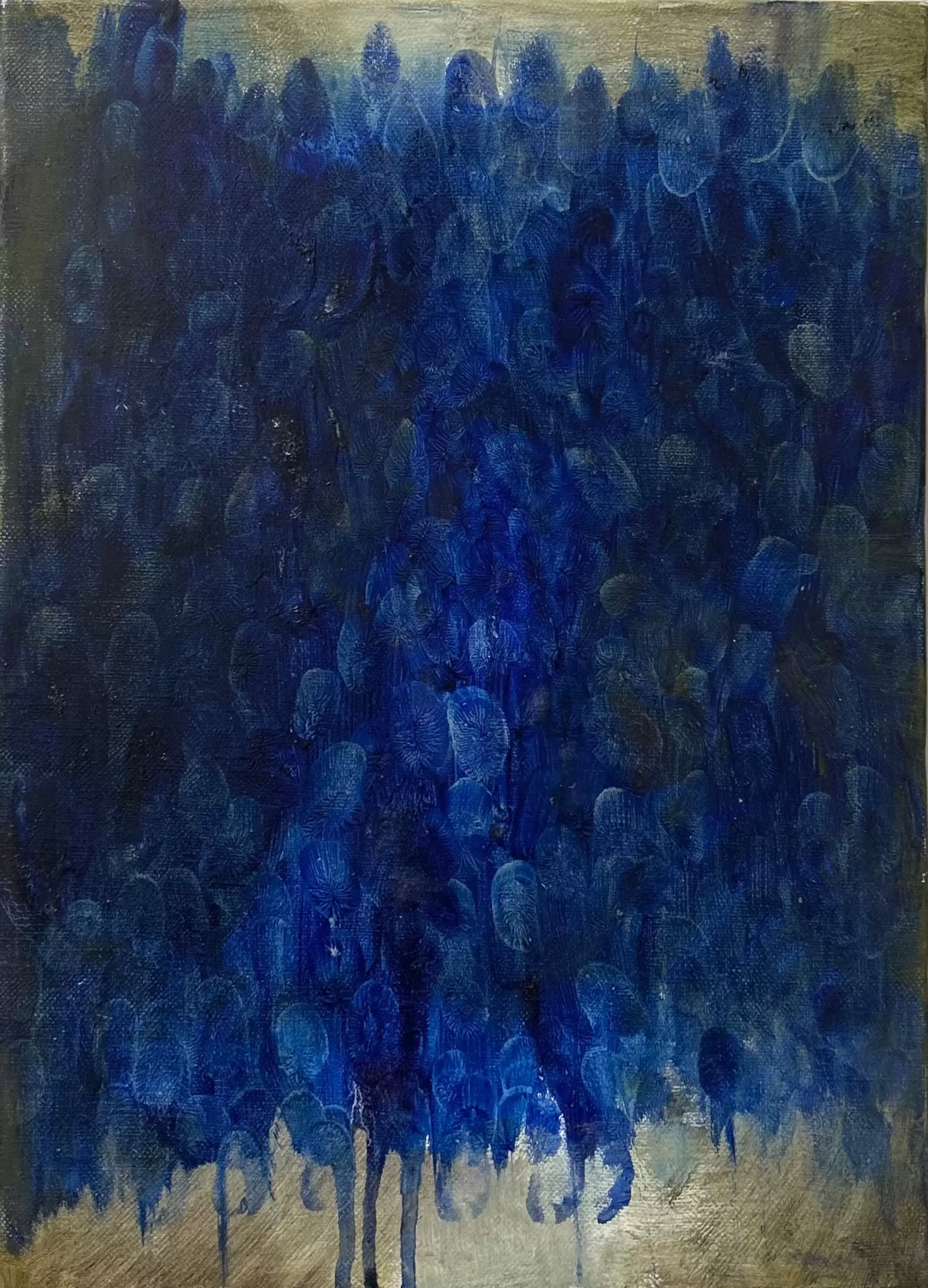描画行為としての拇印、支持体としての皮膚