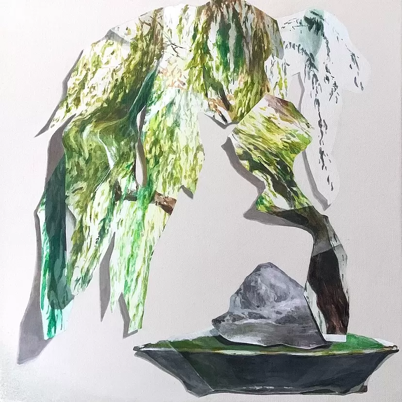 EDOYA ♥️Original.japanese 水墨画 原画 裏打ち済み 前衛書