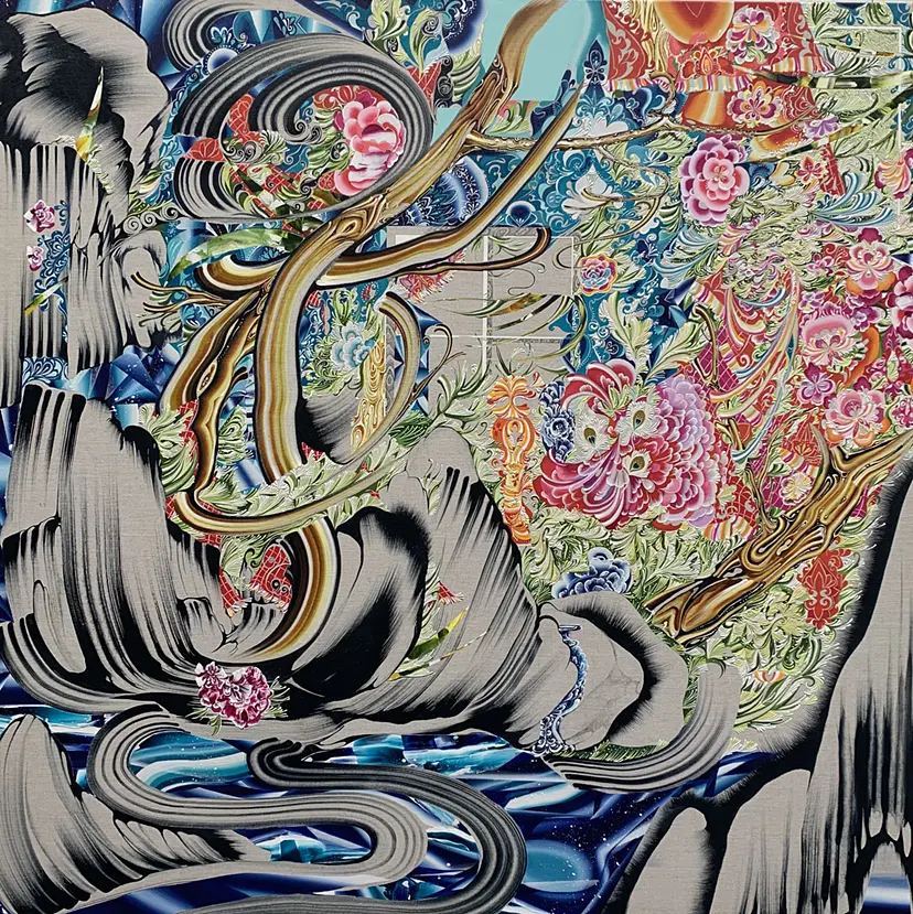 渦巻く花びら / swirling petal by 水野里奈 | 現代アートの販売